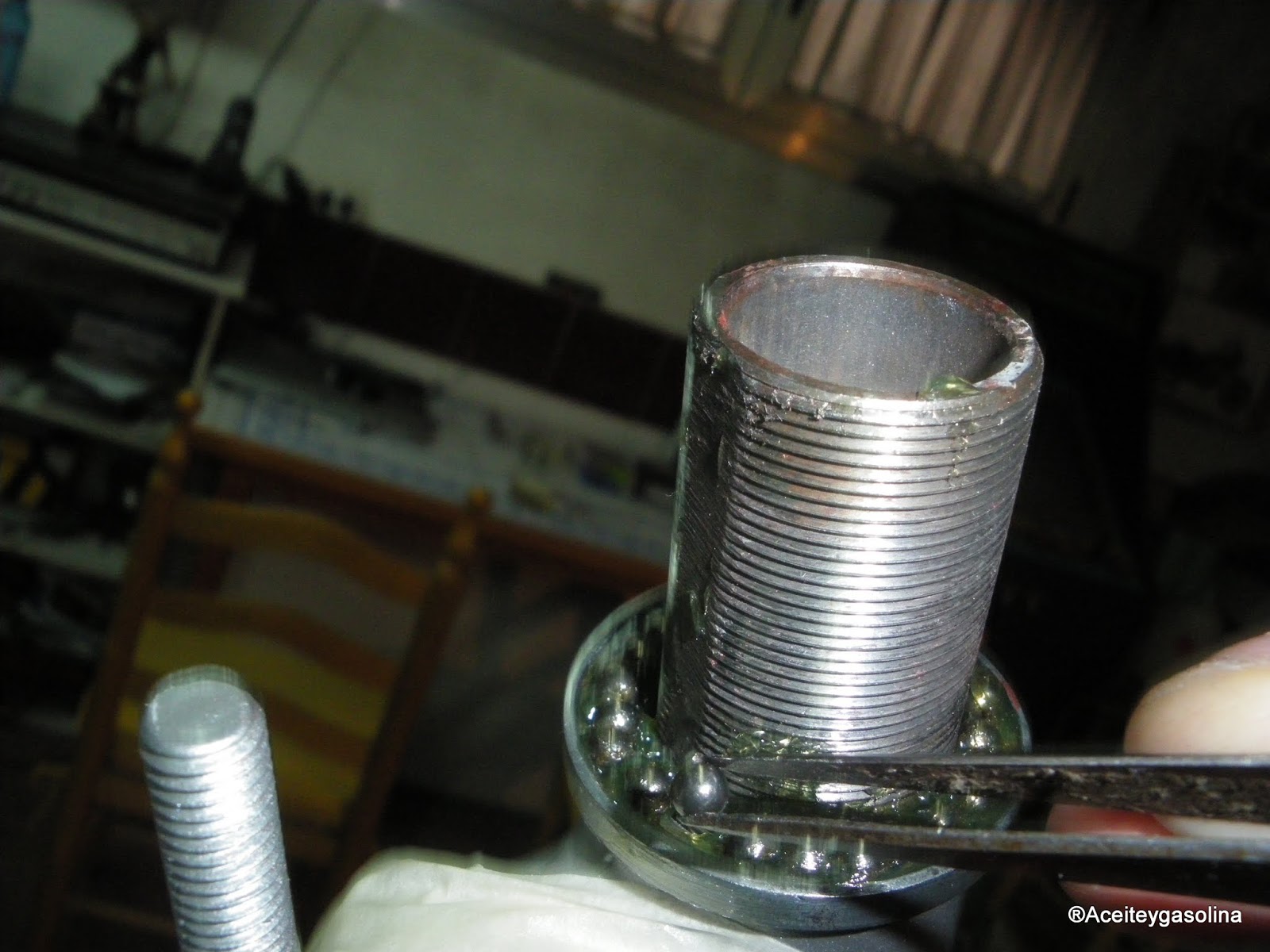 Aceite y gasolina BULTACO CHISPA, Segunda