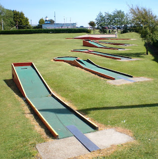 Crazy Golf in Dovercourt, Essex