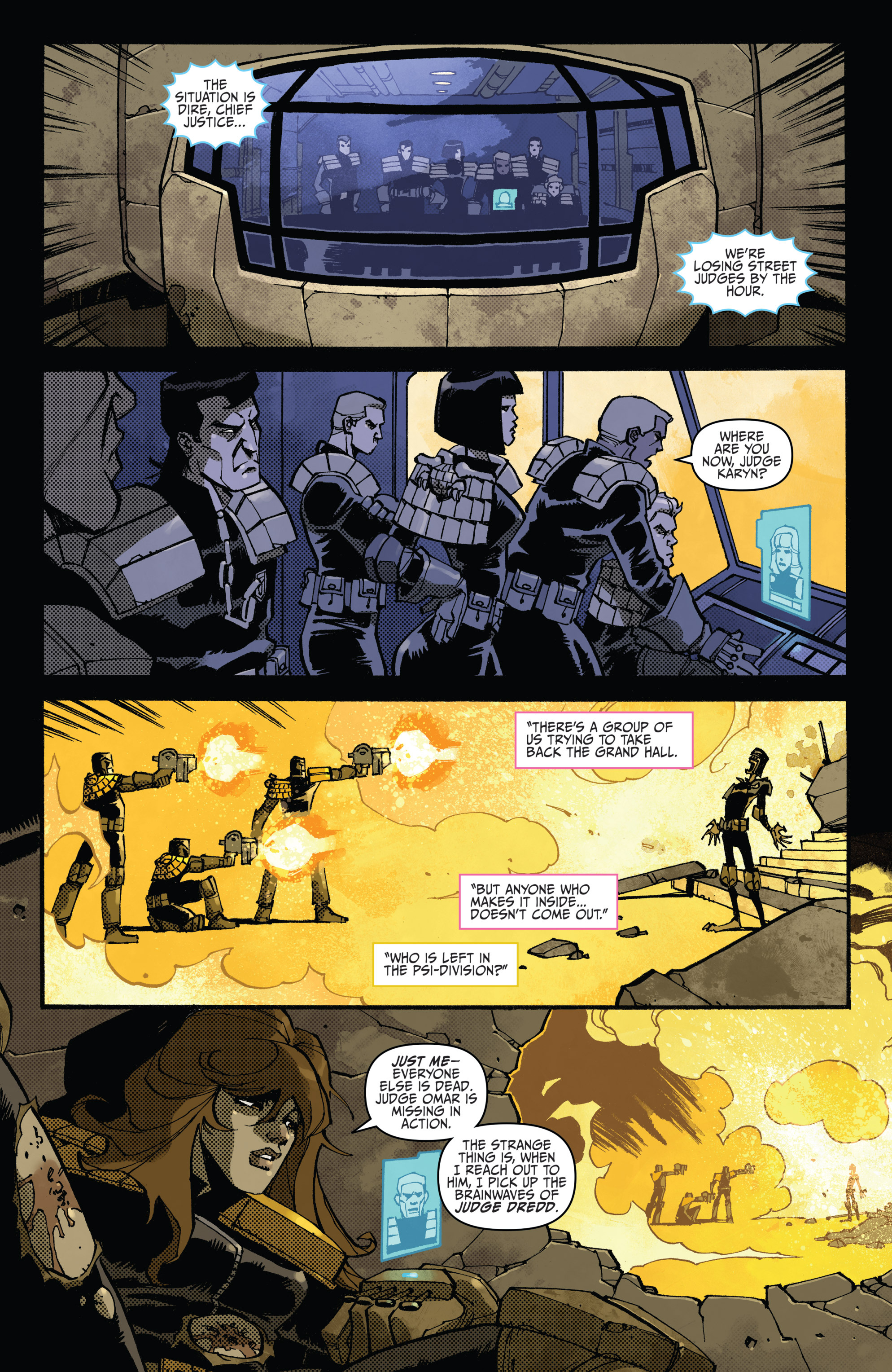 Read online Judge Dredd (2012) comic -  Issue # _TPB 5 - 61