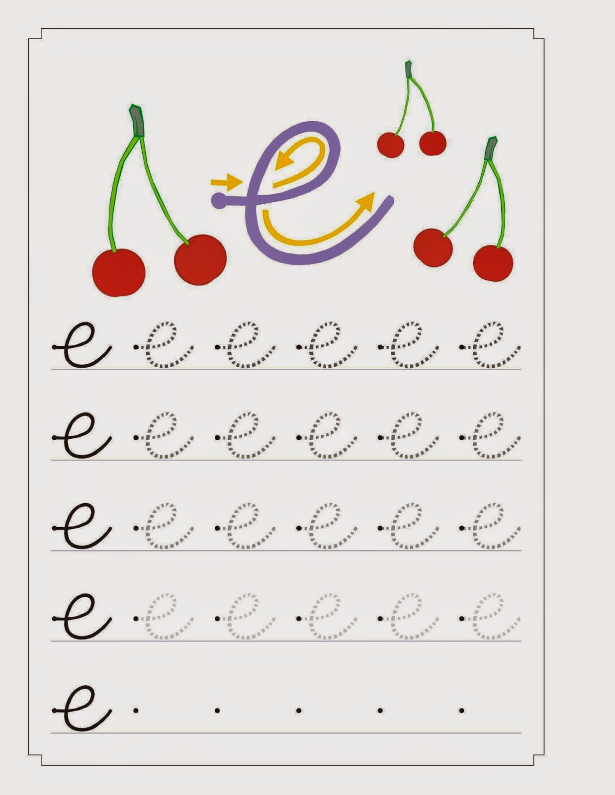El TIC tac de infantil Fichas del príncipe E El TIC tac de infantil Fichas del príncipe E