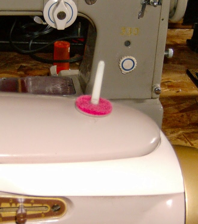 Vintage Sewing Machines Singer Rocketeer Spool Pins