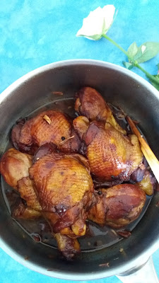 Poulet au gingembre et caramel;"Gà kho gừng" ; Poulet au gingembre et caramel;"Gà kho gừng" 