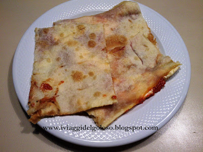 ricetta focaccia pizzata ...