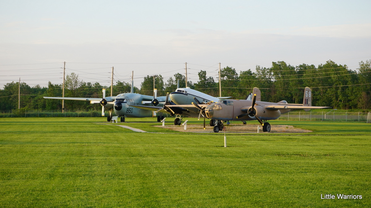 Little Warriors Grissom AFB gate guards