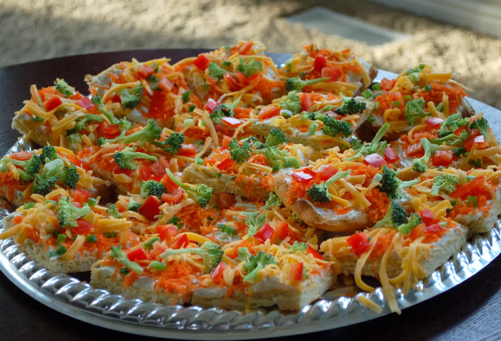 A school of fish Vegetable Bars