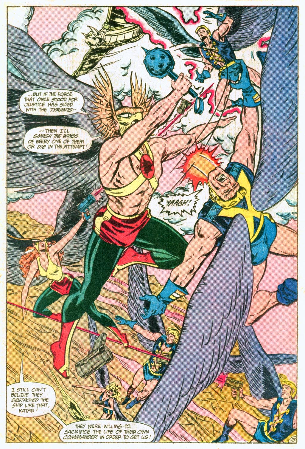 Read online Hawkman (1986) comic -  Issue #11 - 14