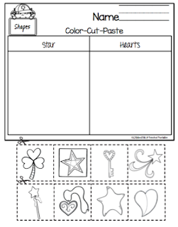 Shapes Printable ~ Preschool Printables