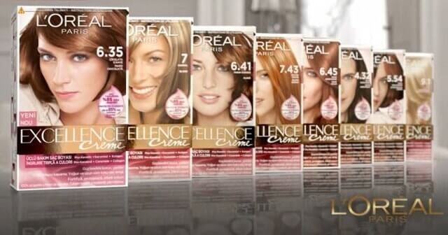 Loreal boya kataloğu