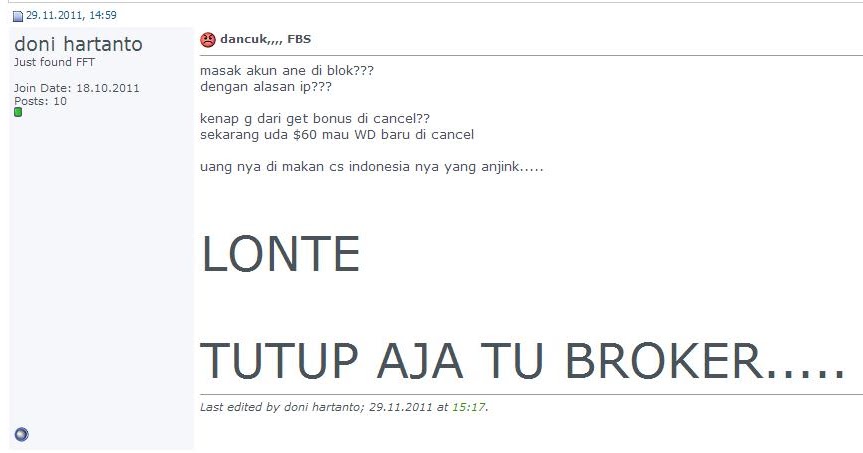 Apakah Broker Forex FBS Penipu? - Review FBS Indonesia