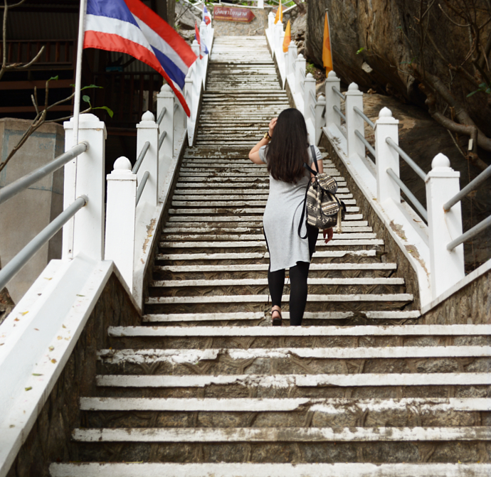 Thailand, Wat Khao Krailas, temple, Hua Hin, Phuang Malai, Monkey Mountain, หัวหิน, travel