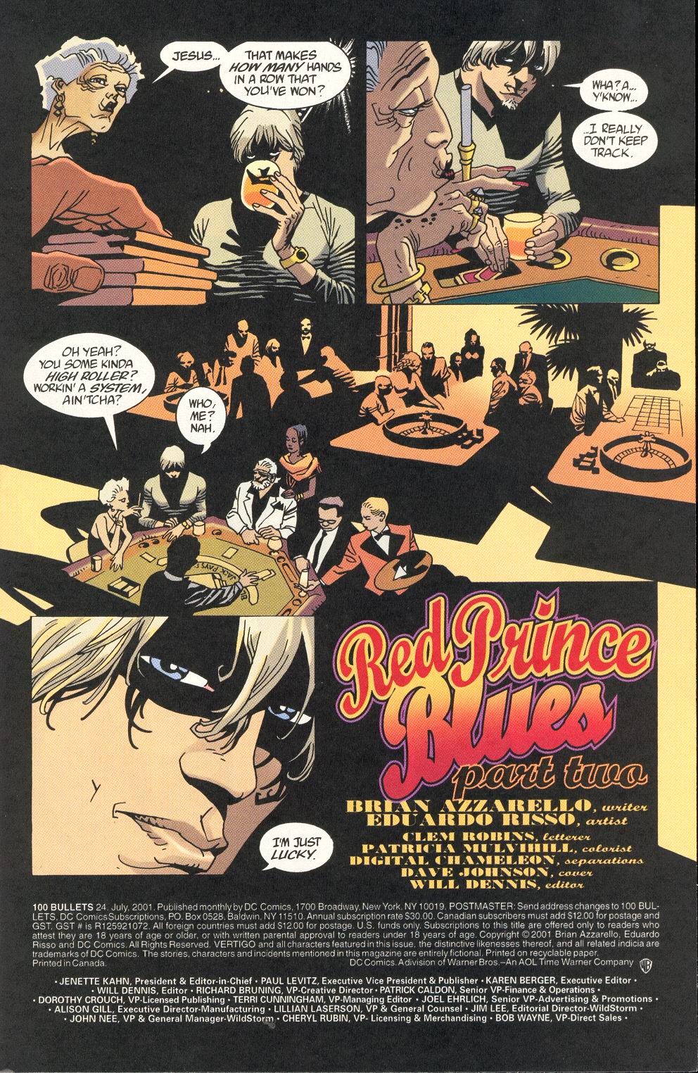 Read online 100 Bullets comic - Issue #24 - 3