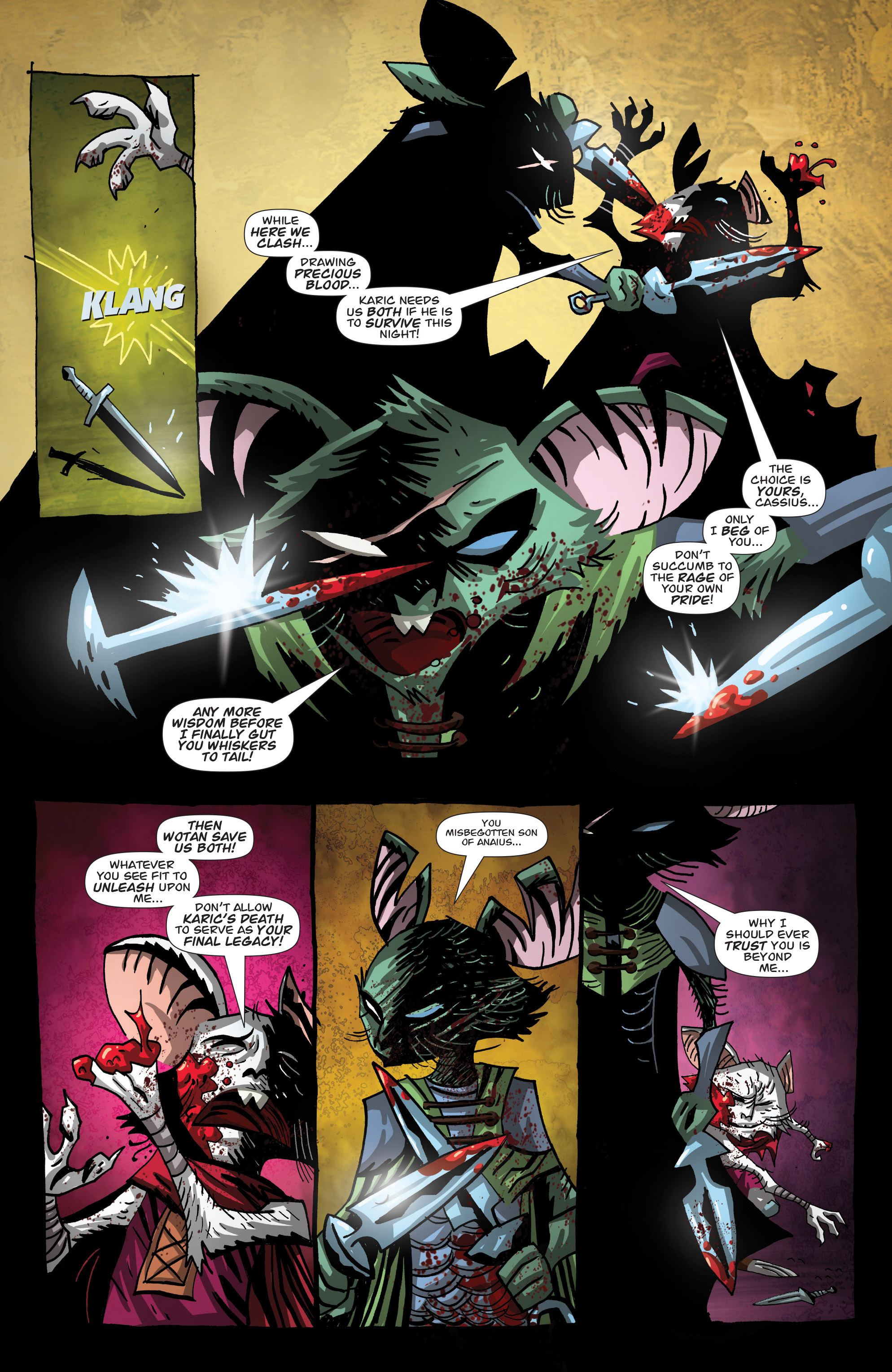 The Mice Templar Volume 5: Night's End issue 3 - Page 14