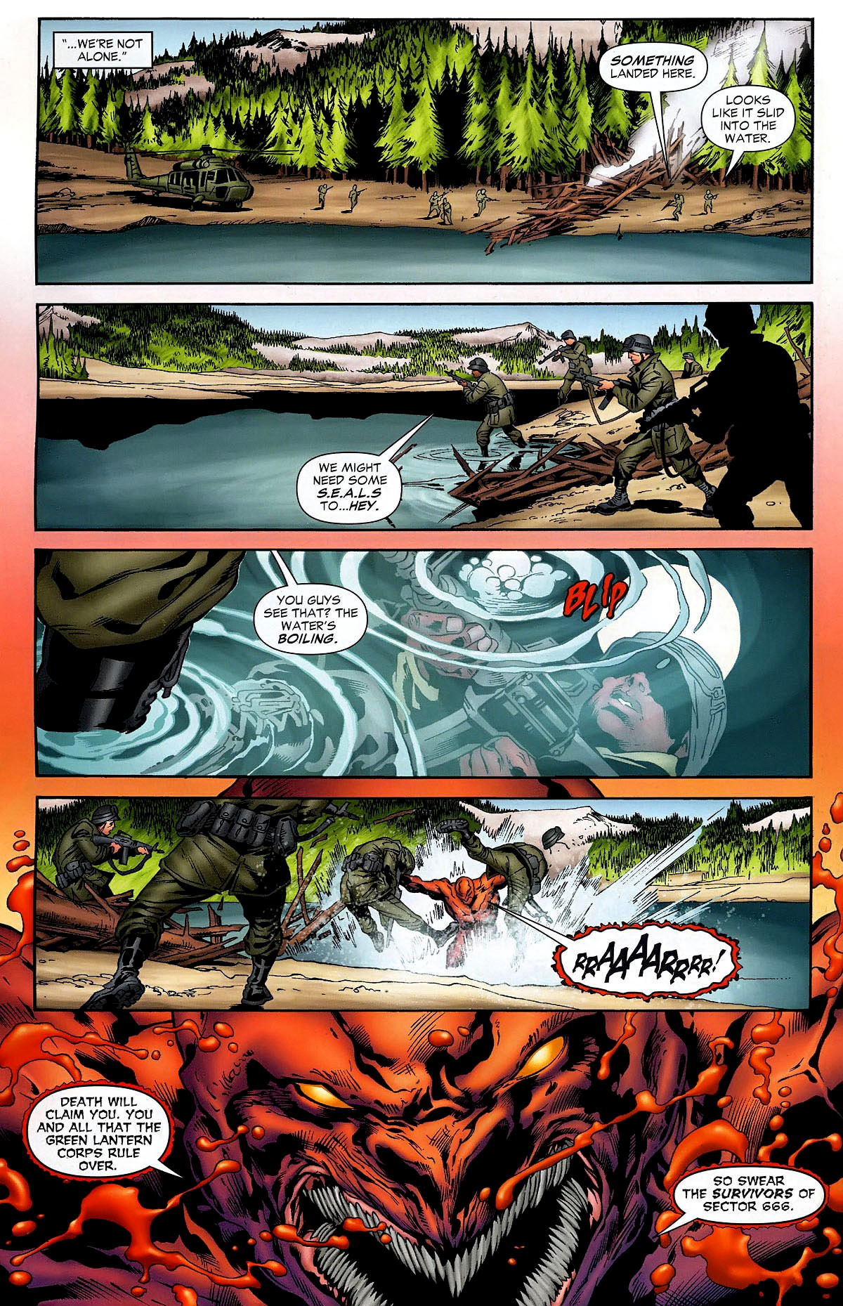 Read online Green Lantern (2005) comic -  Issue #31 - 12
