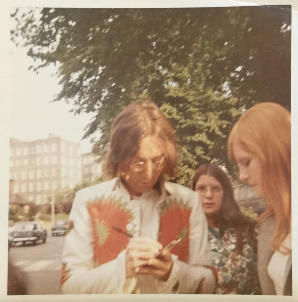 Meet the Beatles for Real Flowers and autographs