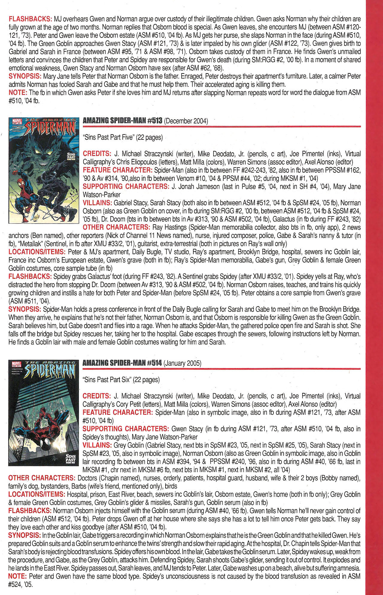 Read online Official Index to the Marvel Universe comic -  Issue #12 - 17