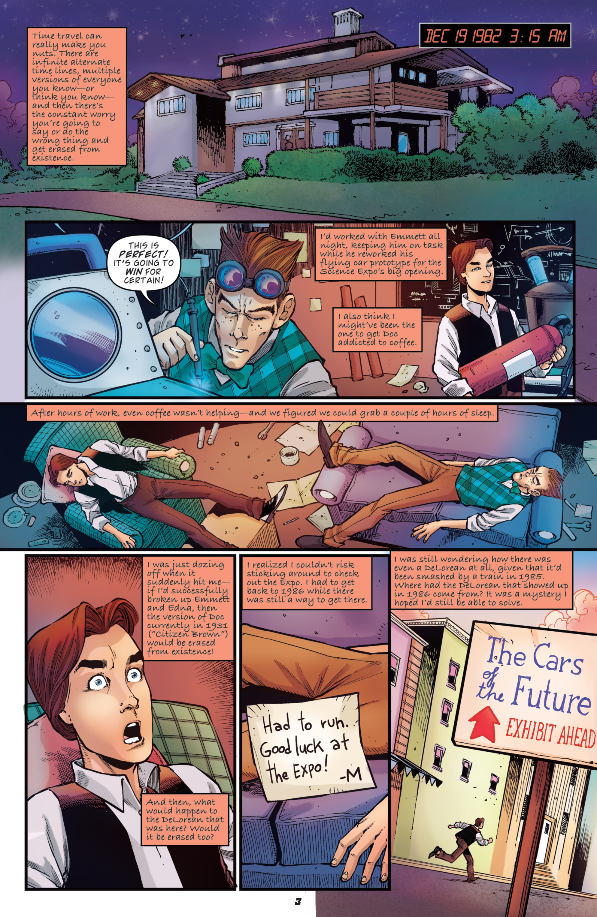 Read online Back to the Future: Citizen Brown comic -  Issue #5 - 5