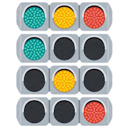 いろいろなLED信号機のイラスト