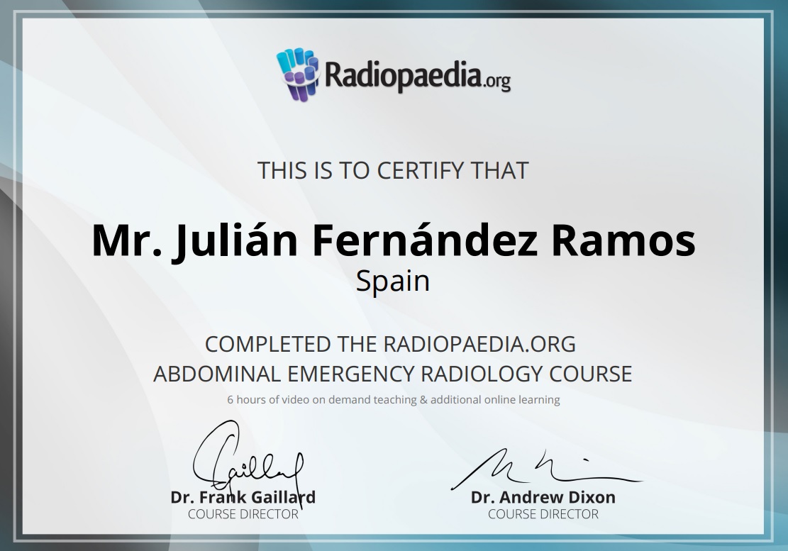 Radiopaedia Abdominal Radiology