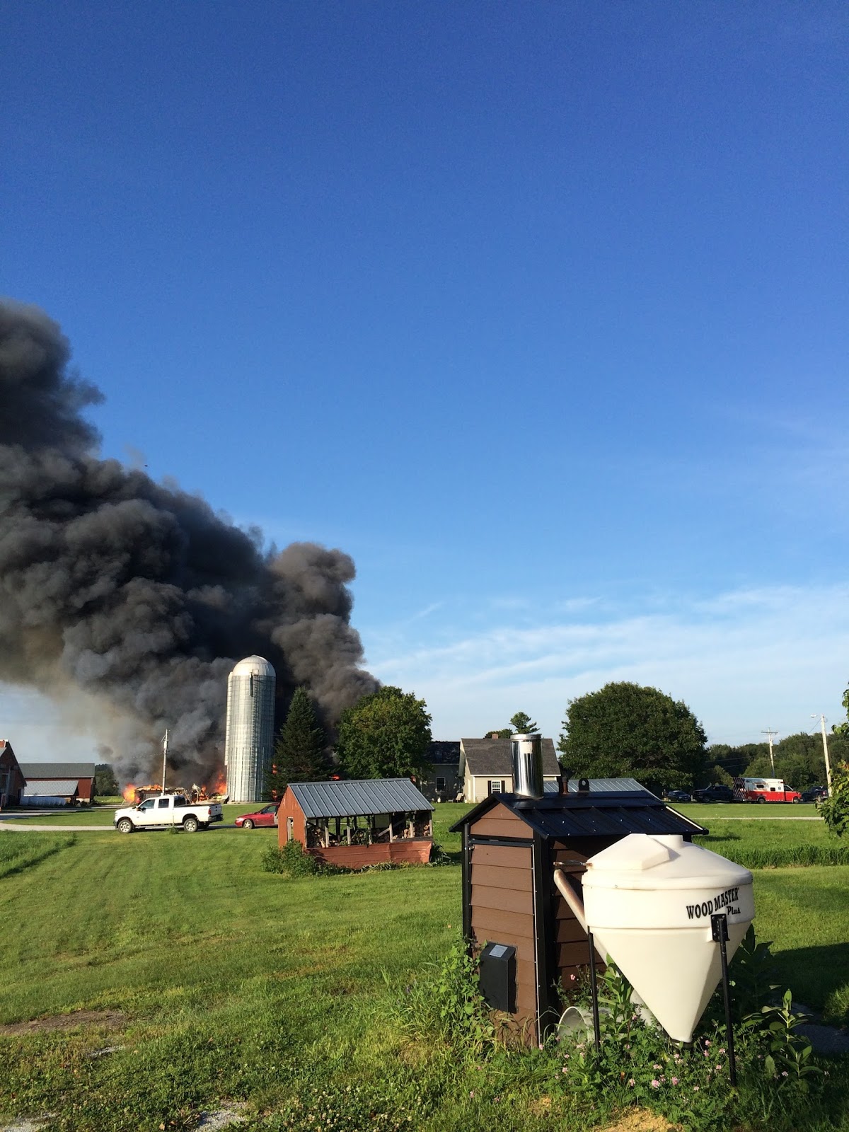Boucher Family Farm Boucher Farm Fire, Sunday, August 2nd 2015