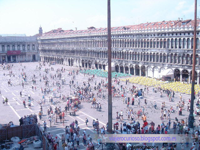 Curiosidades secretos Salón bello Europa: Plaza Marcos (Venecia) Parte