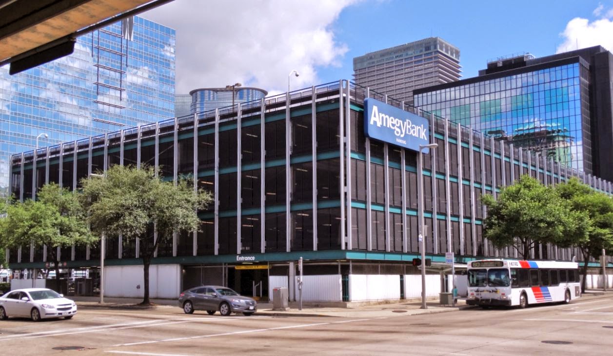 Houston in Pics Downtown Houston Parking Garages