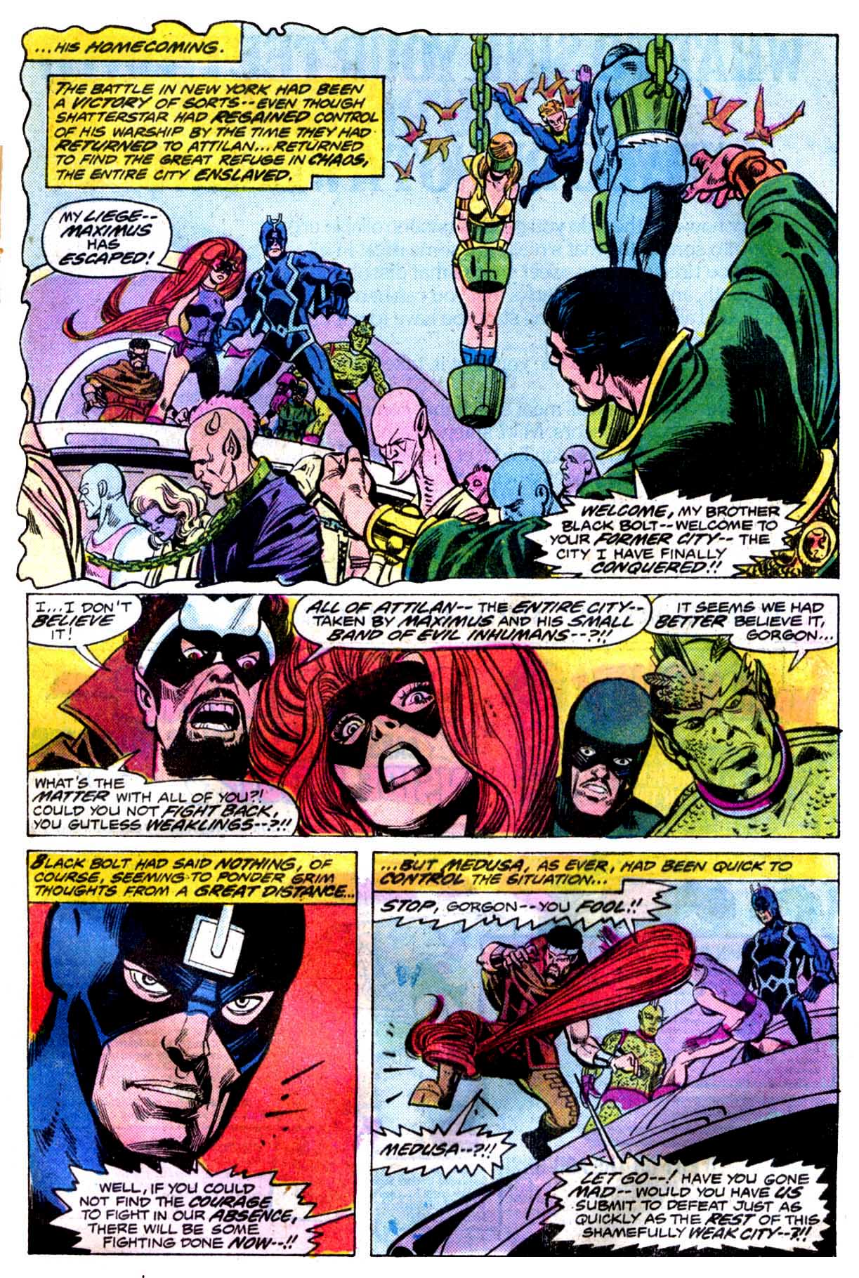 Read online Inhumans (1975) comic -  Issue #5 - 4