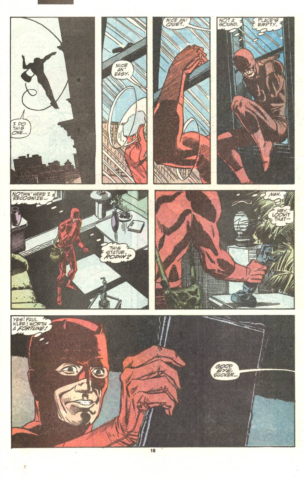 Read online Daredevil (1964) comic -  Issue #285 - 14