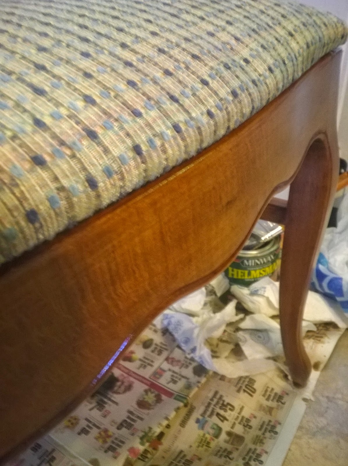 Chair Refinishing: Ms. Kim | Redo It Yourself Inspirations : Chair ... - Minimalist Chair Refinishing Supplies List