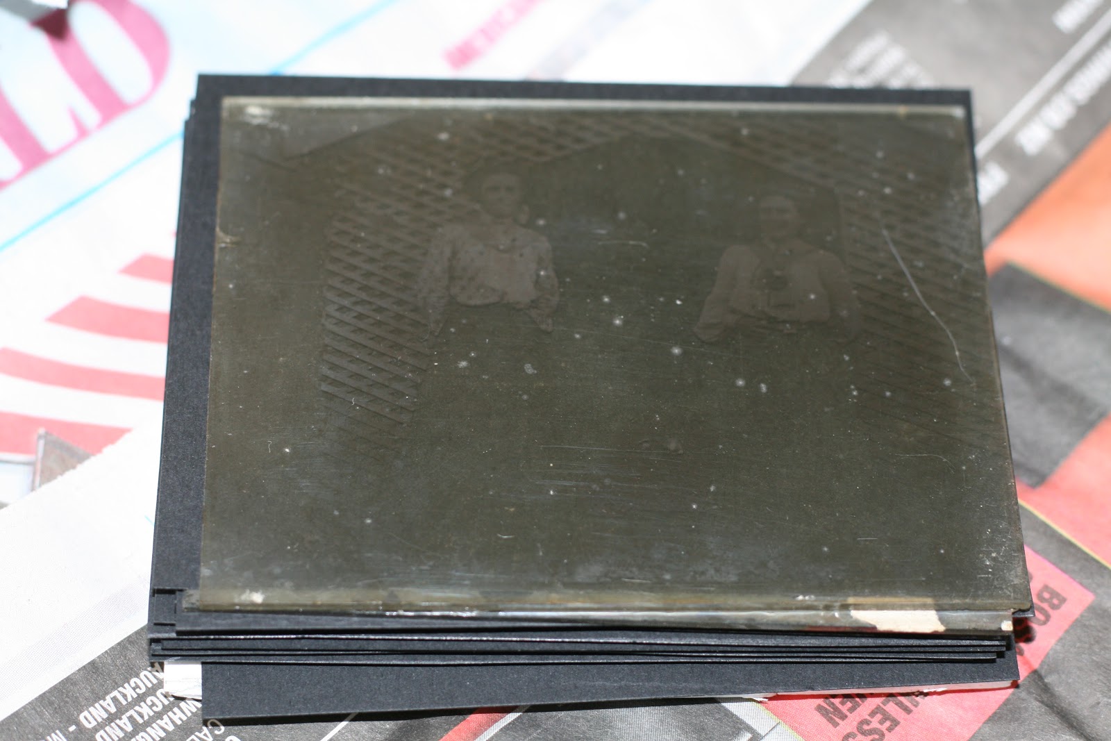 JoCarterworks Scanning Glass Plate Negatives