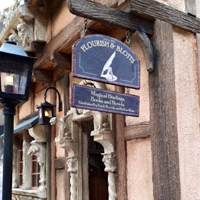 One-twelfth scale bookshop facade