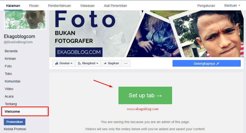 Langkah Mudah Menambahkan Tab Static FBML pada FansPage facebook Anda