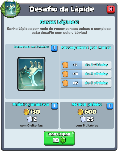 O Desafio da Lápide começou! | 2