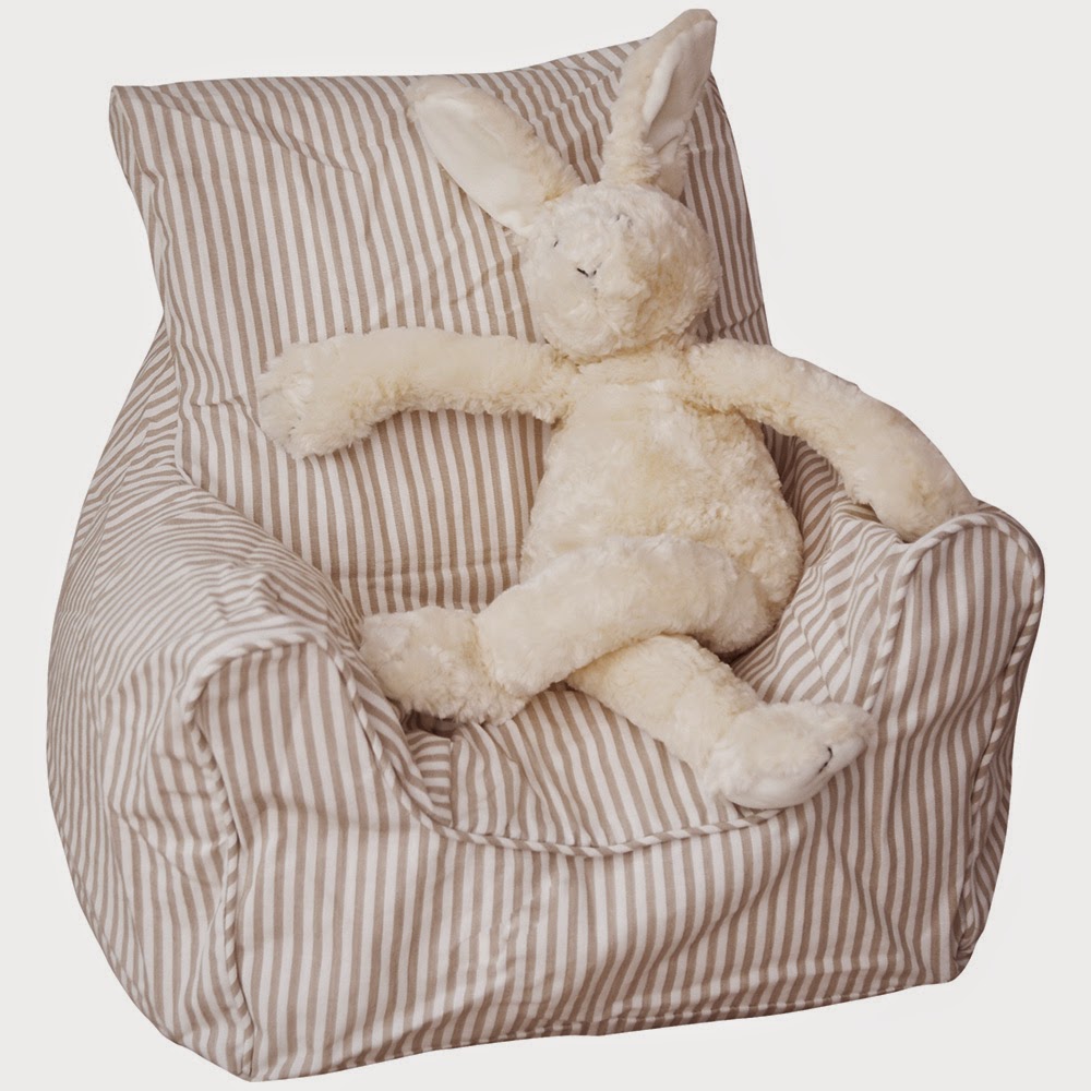 The Wonderful Cute Stripe Toddler Bean Bag Chair picture