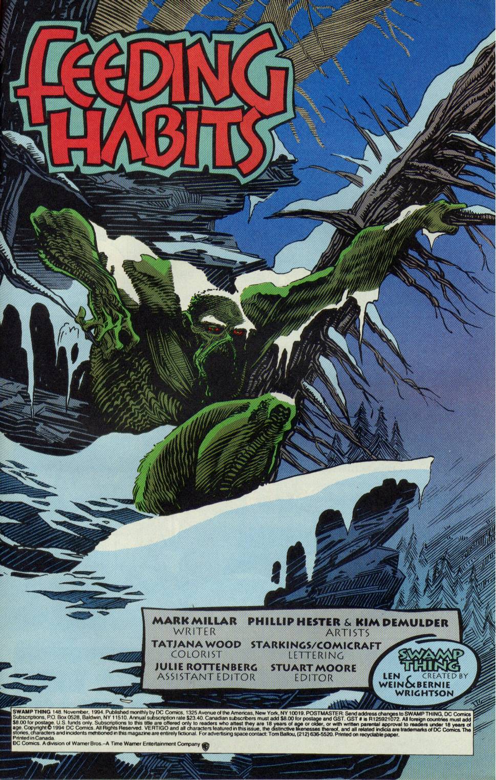 Read online Swamp Thing (1982) comic -  Issue #148 - 4