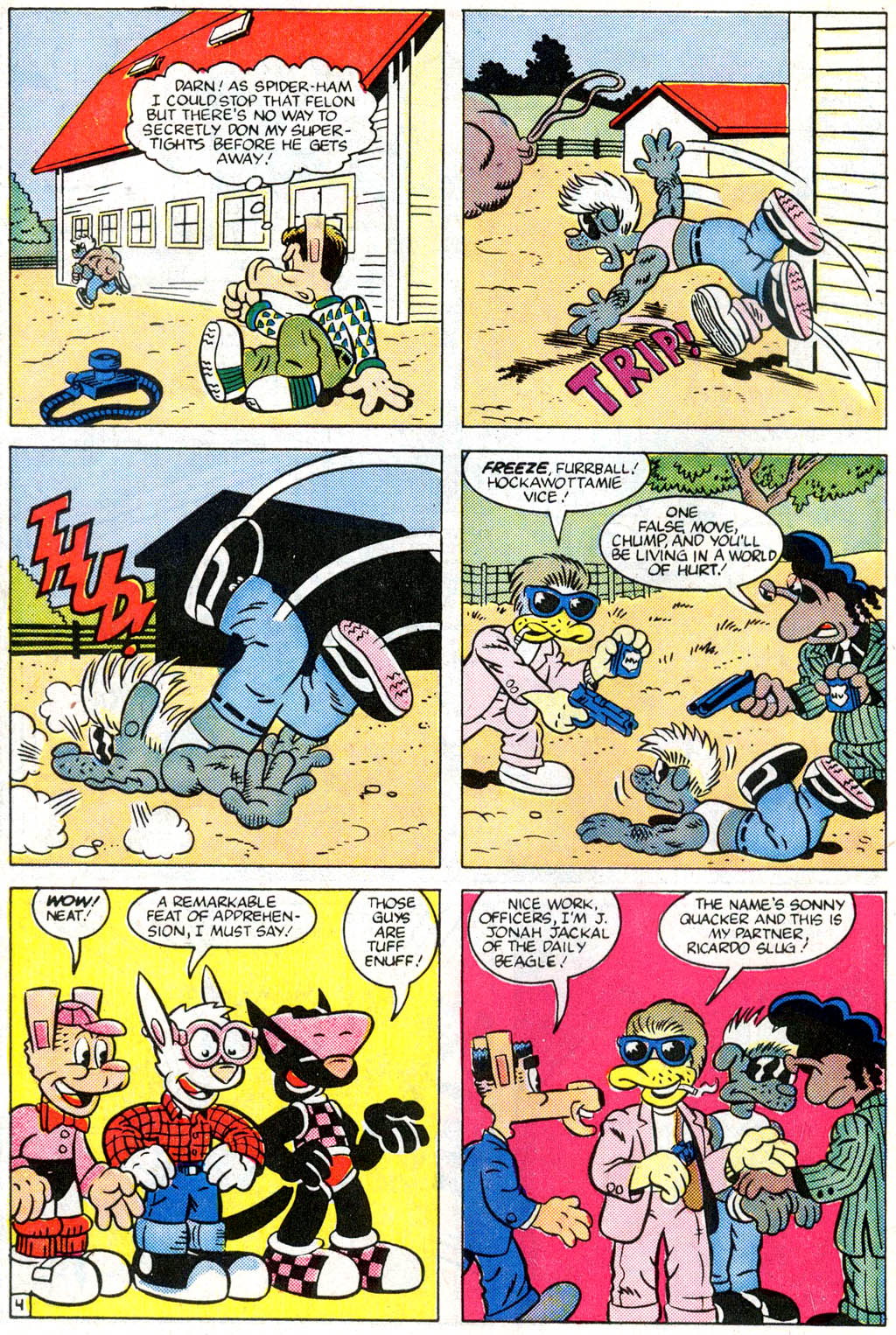 Read online Peter Porker, The Spectacular Spider-Ham comic -  Issue #12 - 5