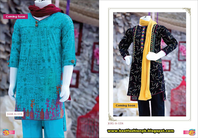 Junaid Jamshed teens Eid Collection 2016 www.igvv.blogspot.com