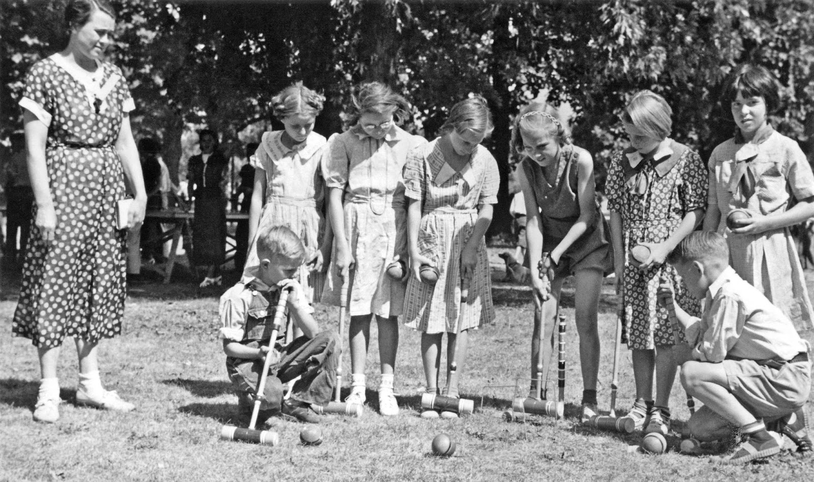 History in Photos Croquet