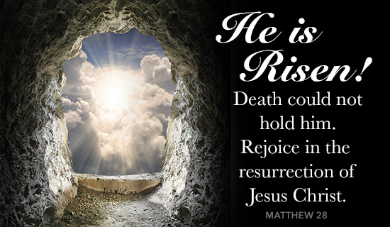 Happy Easter - He Is Risen