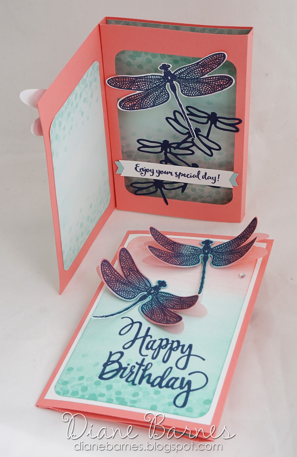 colour me happy More shadow box cards & a tutorial for you