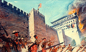 American troops entering Beijing