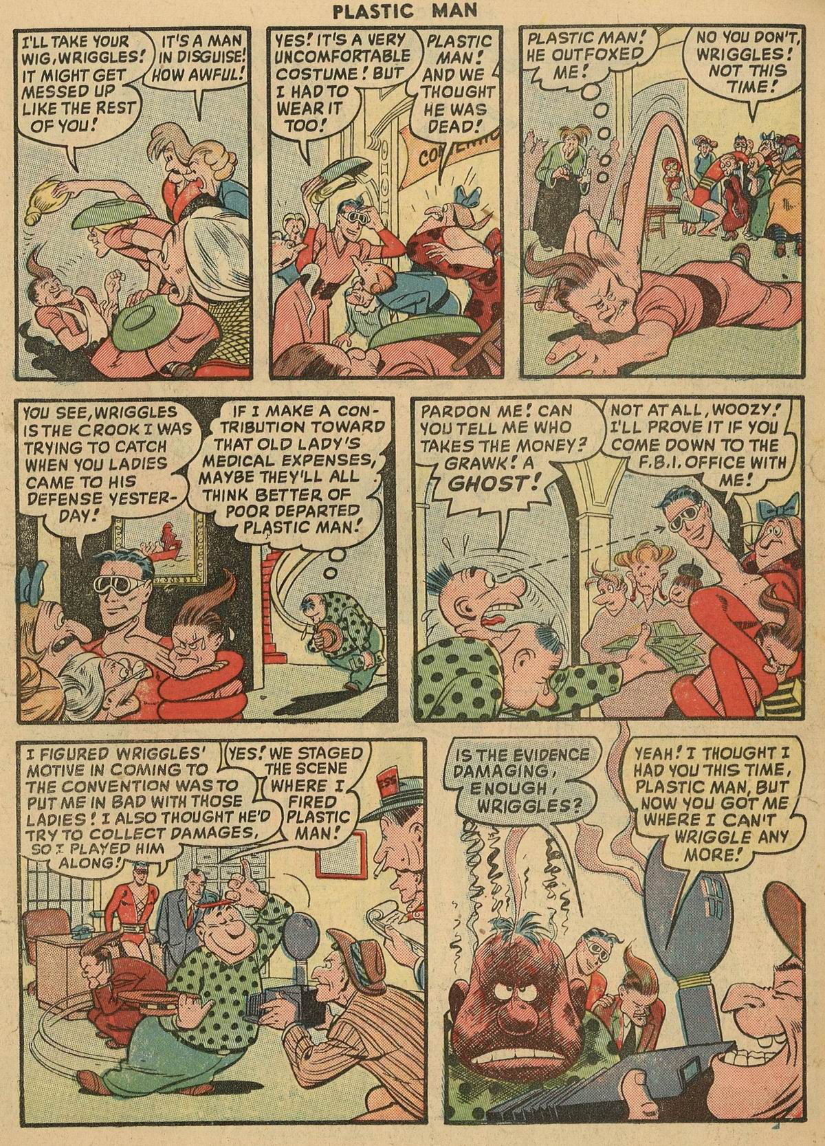 Read online Plastic Man (1943) comic -  Issue #16 - 26