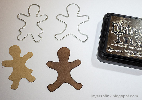 Layers of ink - Gingerbread Dance Tutorial by Anna-Karin Evaldsson.