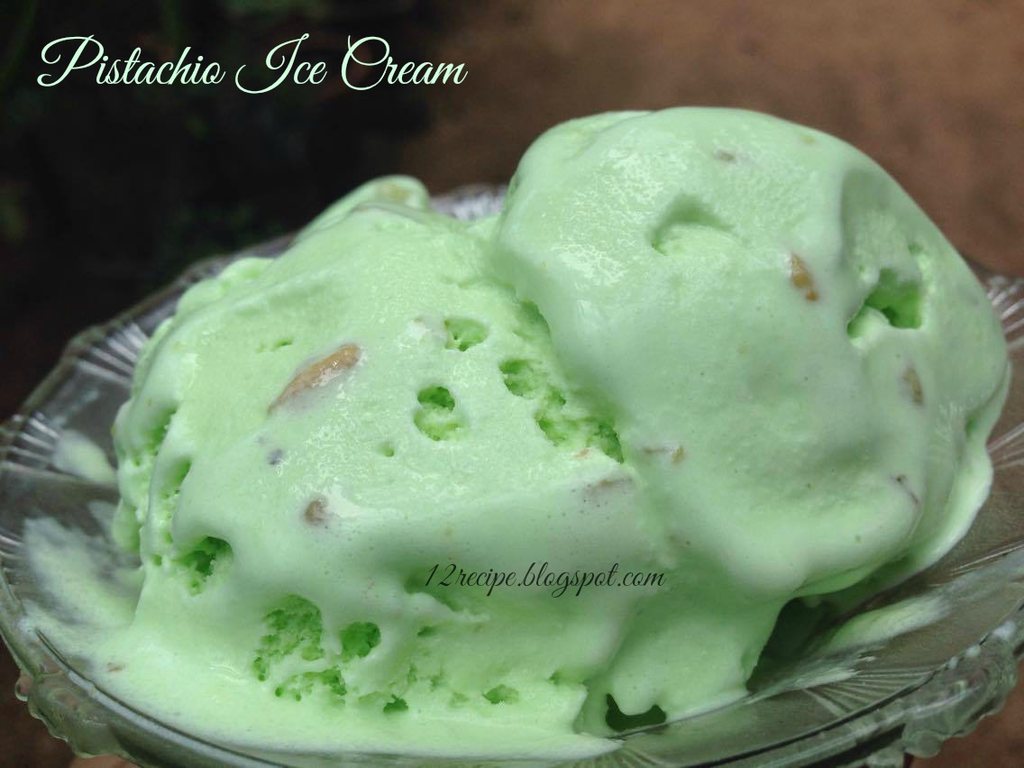 Pistachio Ice Cream Recipe Book
