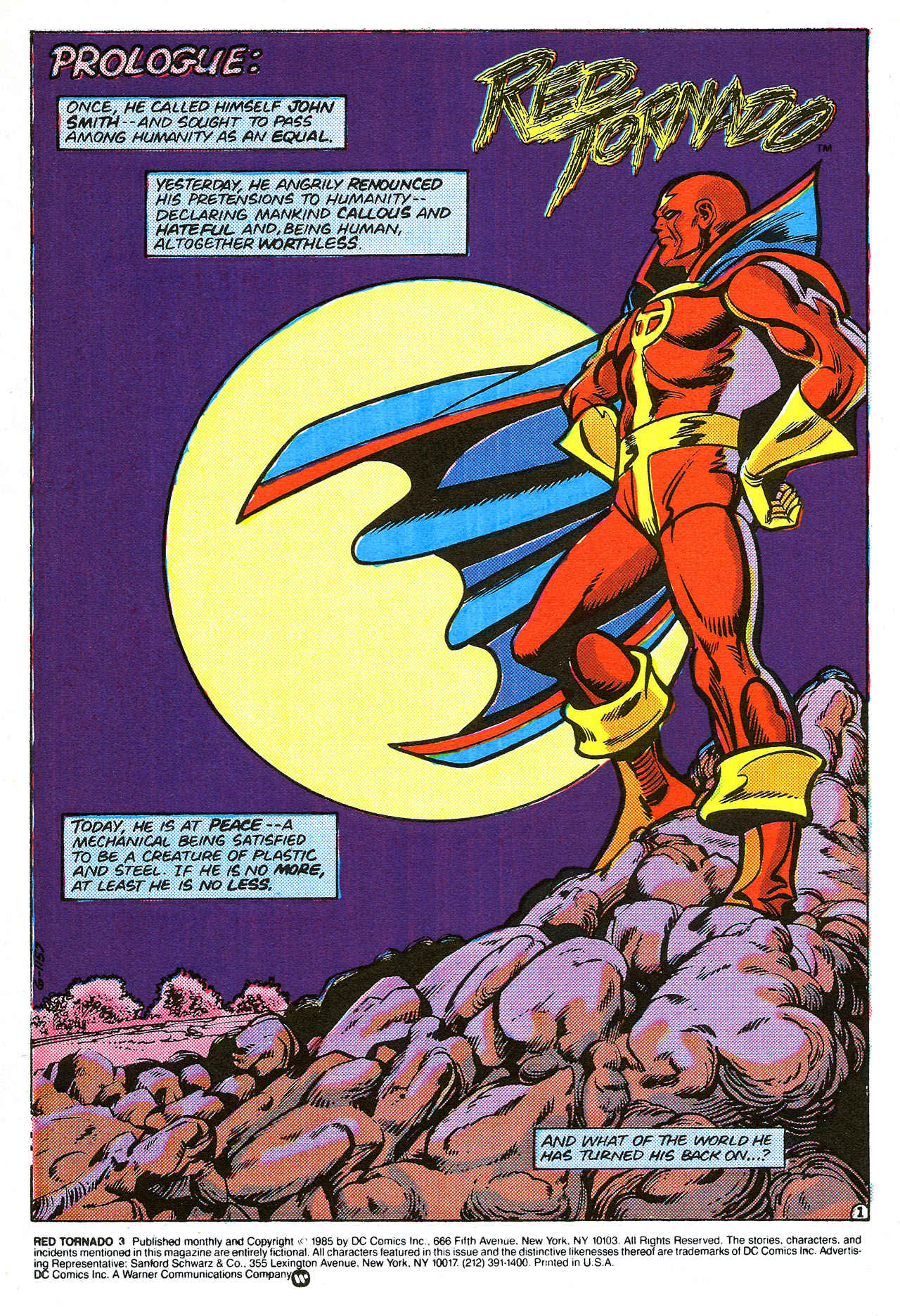 Read online Red Tornado (1985) comic -  Issue #3 - 3