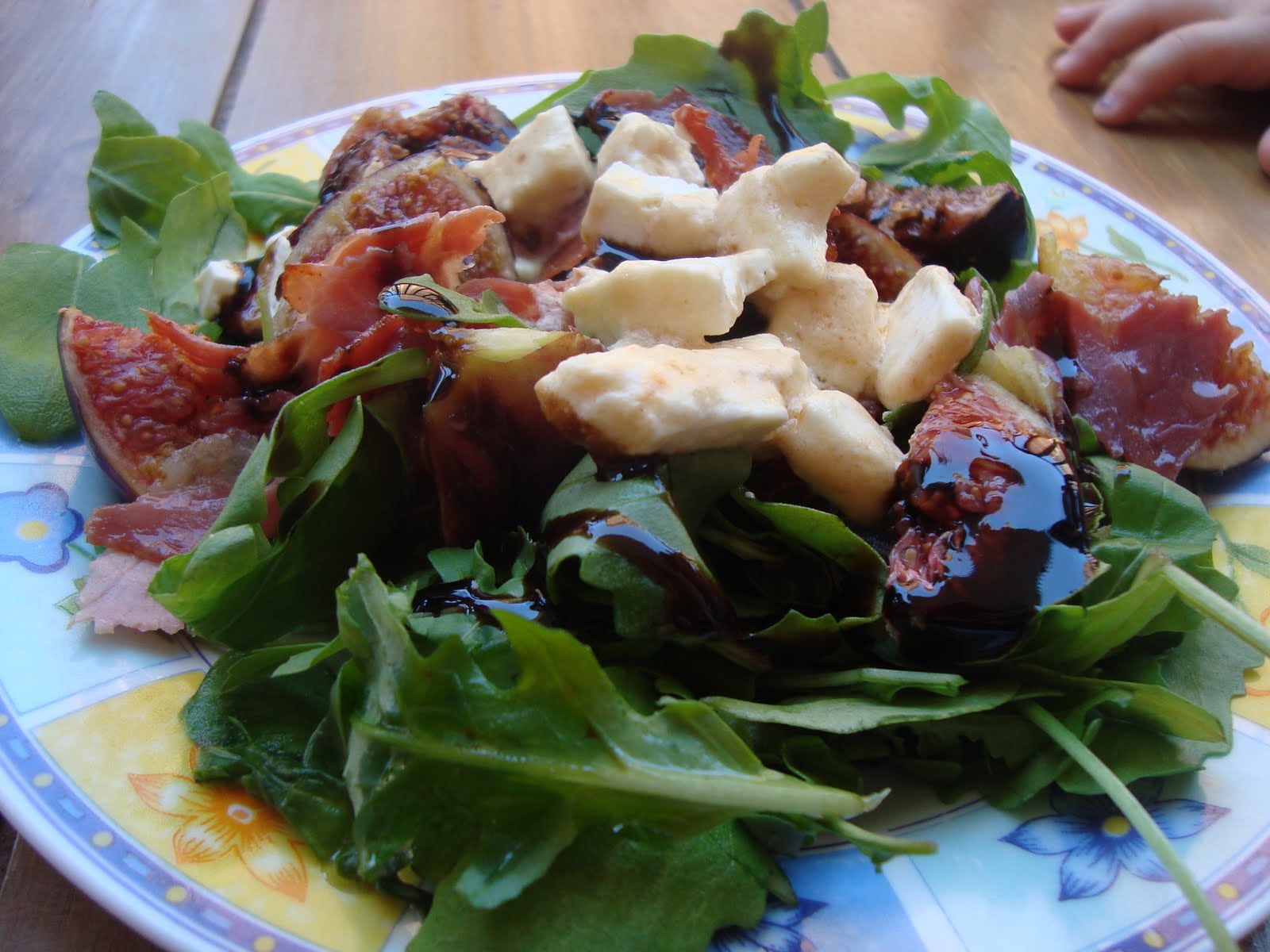 Kind, iss doch nicht immer nur Nudeln!: Feigen-Rucola-Salat mit ...