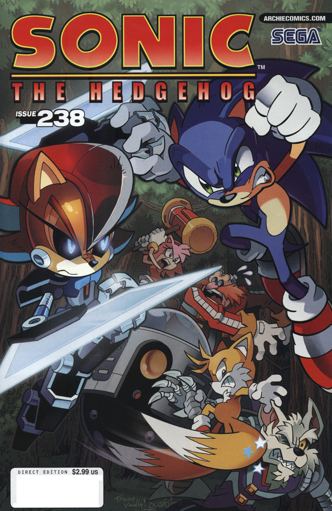 Read online Sonic The Hedgehog comic -  Issue #238 - 1