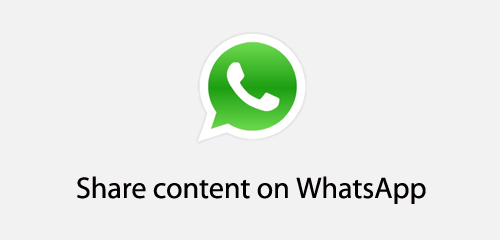 Share Your Content On WhatsApp Without Using Api