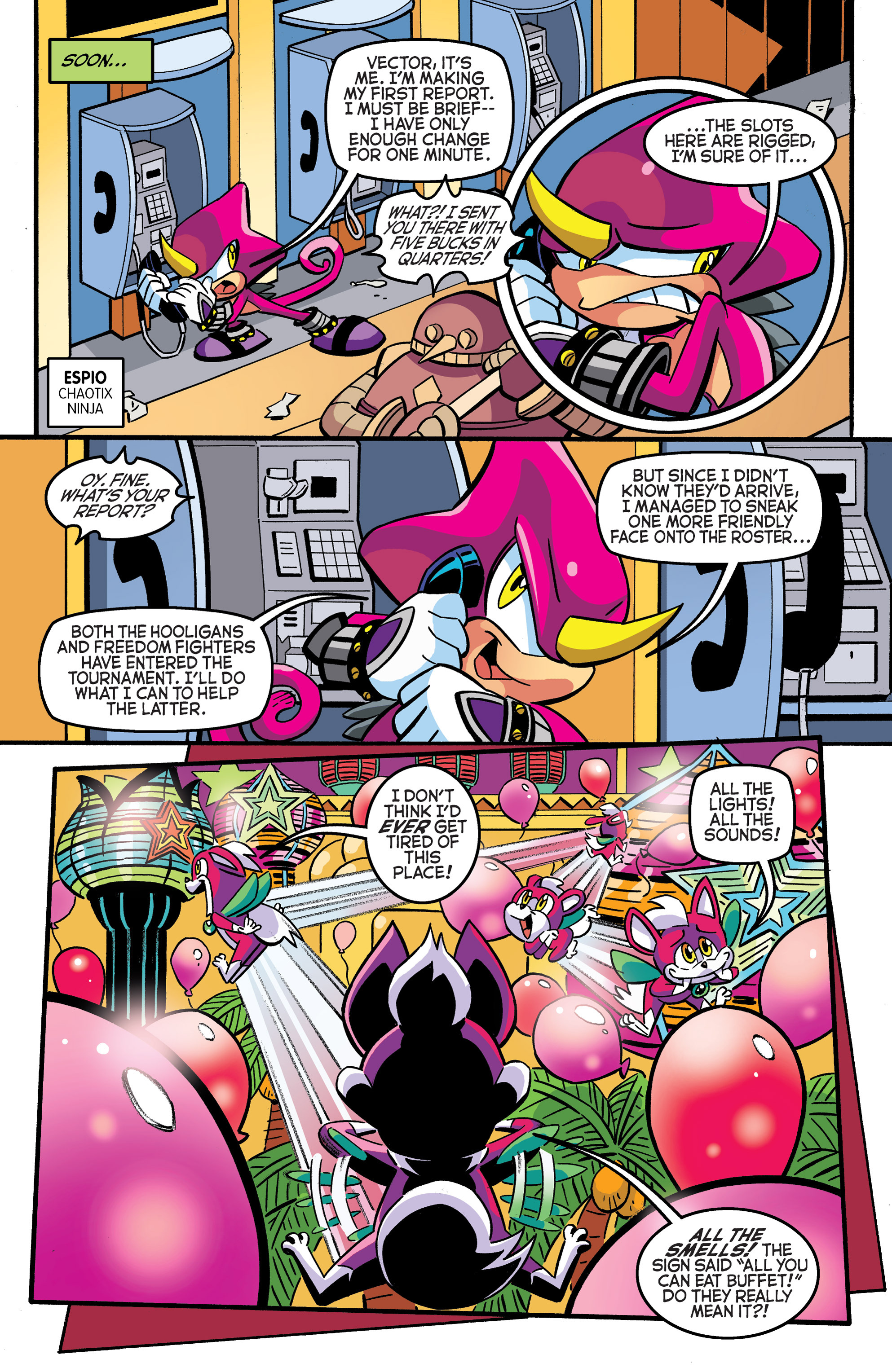 Read online Sonic The Hedgehog comic -  Issue #268 - 21