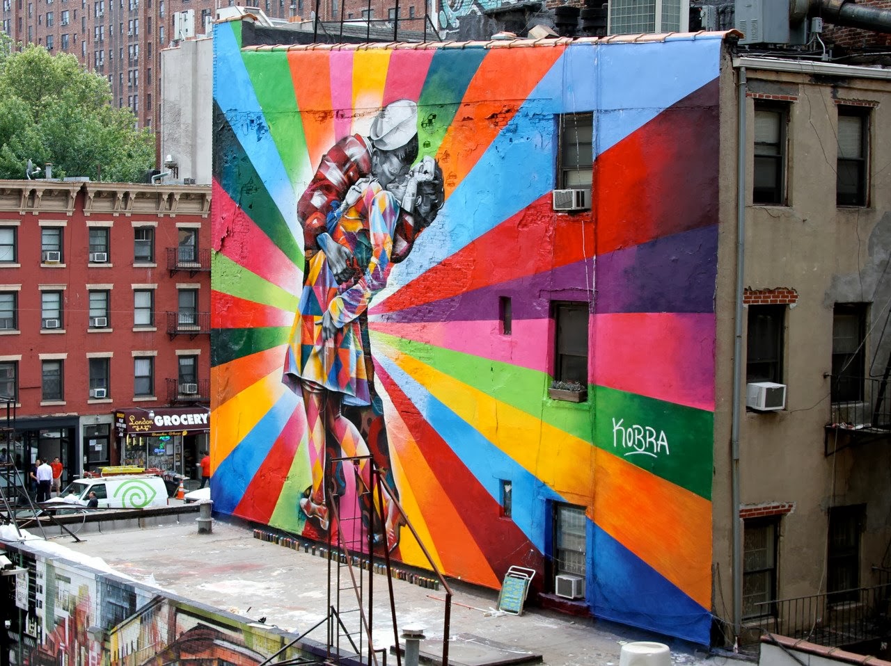 Florilège EDUARDO KOBRA STREET ART BRESIL