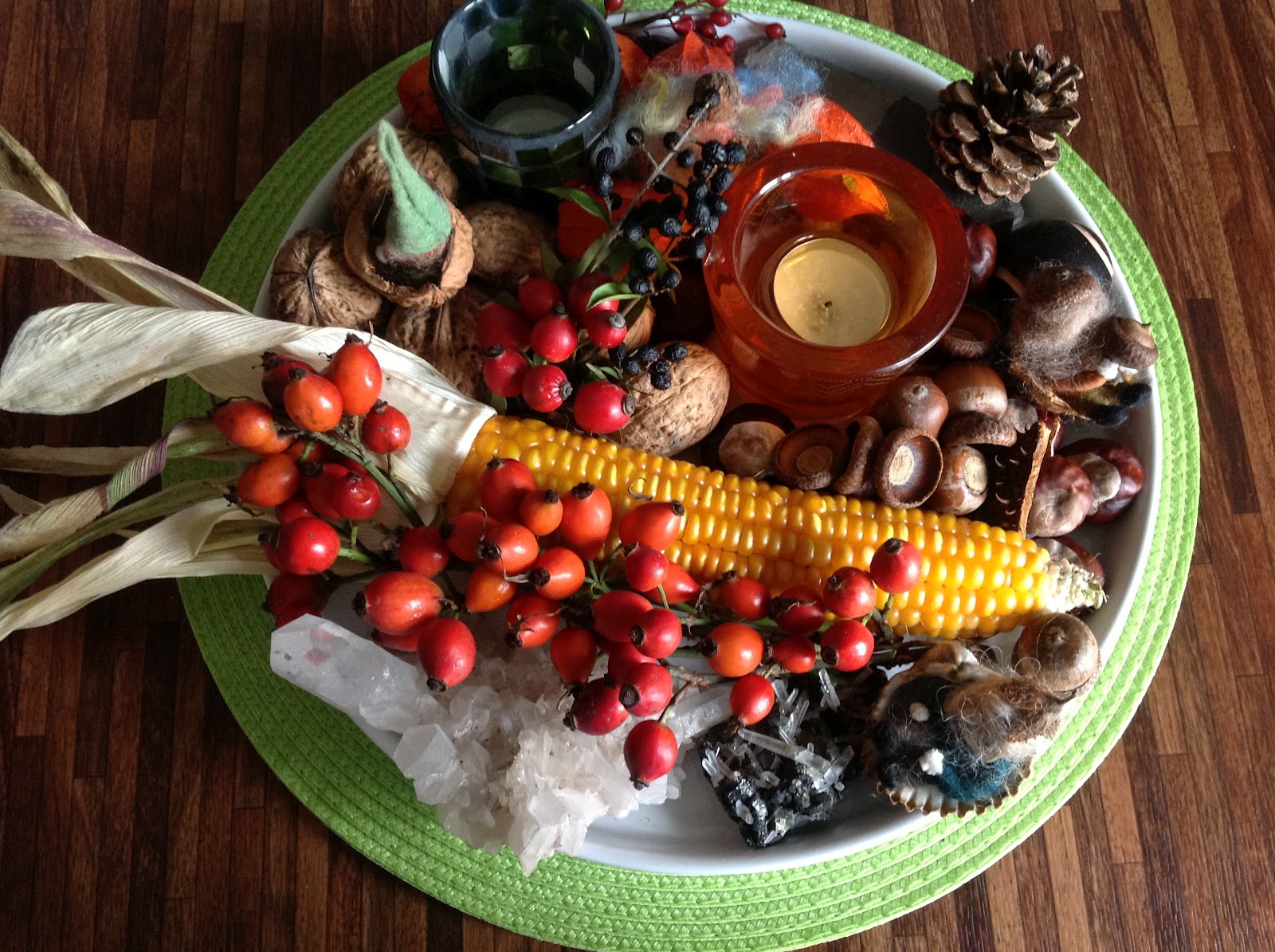 meintun : Herbstschale aufgepeppt